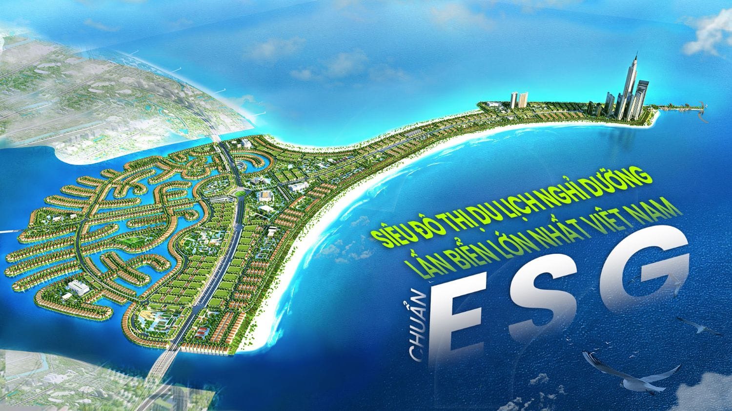 Vinhomes Cần Giờ khu đô thị sinh thái ESG đầu tiên tại Việt Nam