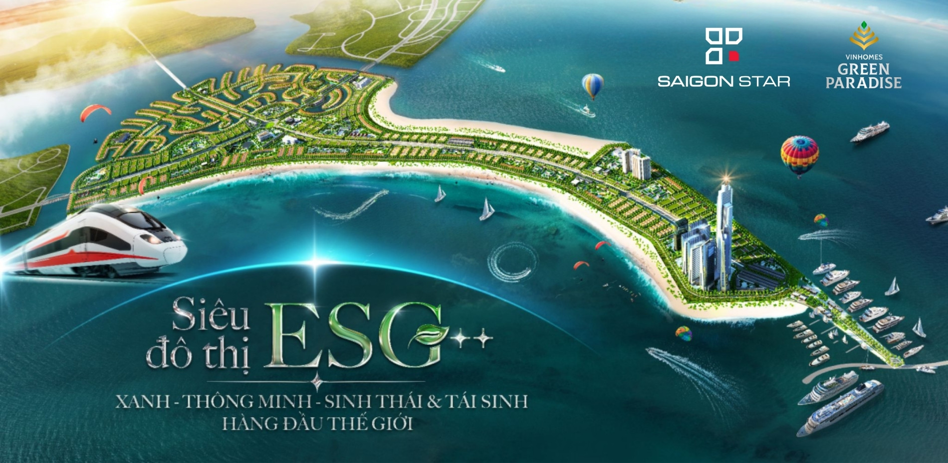 Vinhomes Green Paradise - Siêu đô thị ESG++