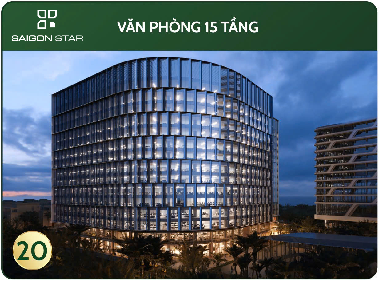 Văn phòng cao cấp 15 tầng