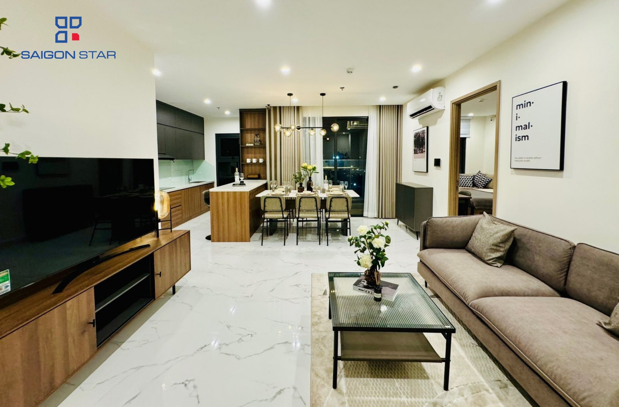 Bàn Giao Nội thất Glory Height Phòng Khách