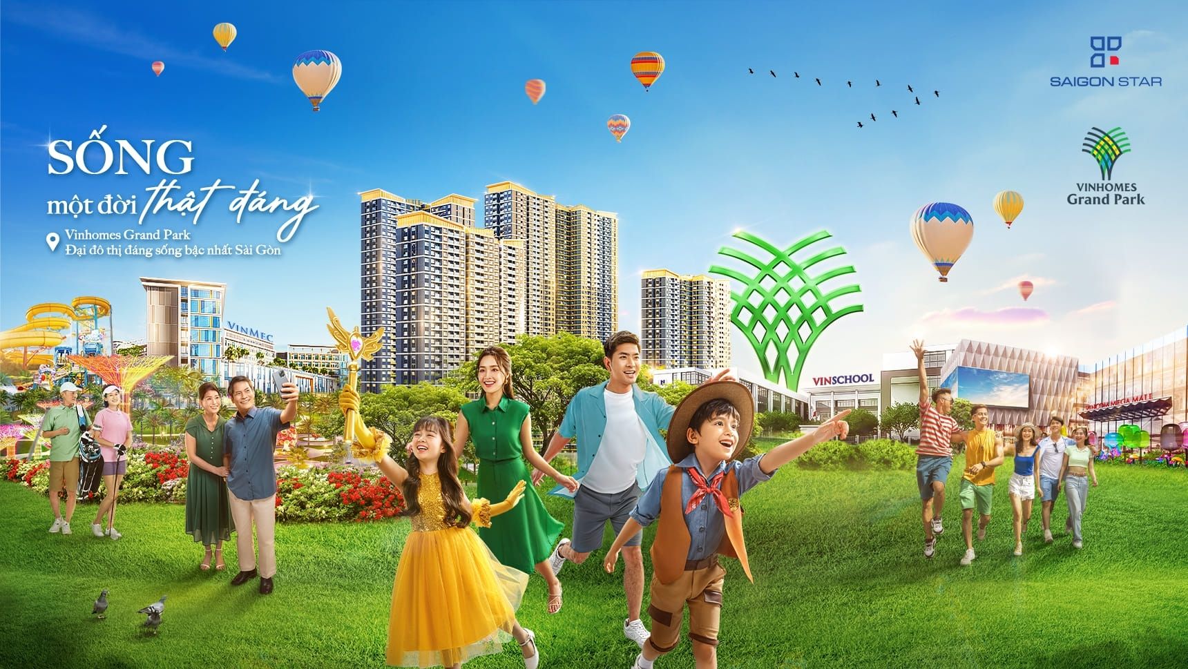 Vinhomes Grand Park - Sống một đời thật đáng
