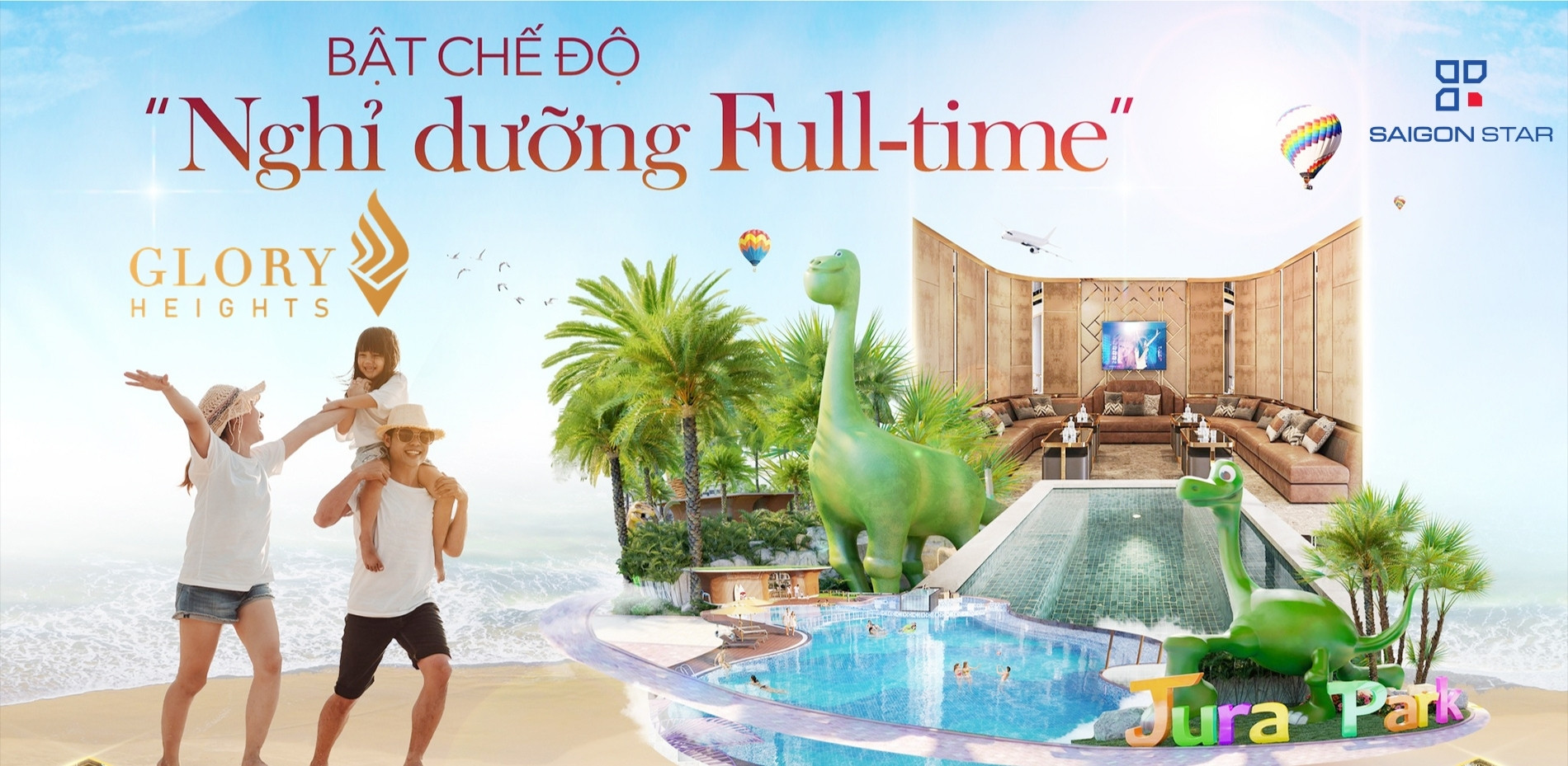 Nghỉ dưỡng Full Time tại Glory Heights - Vin Quận 9