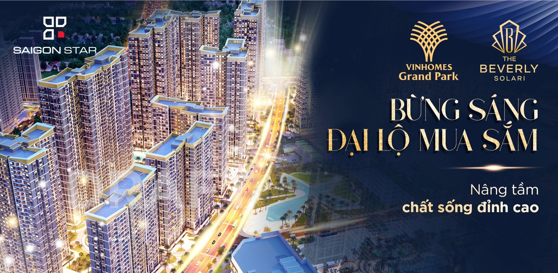 Đại lộ mua sắm Rodeo Vinhomes Grand Park