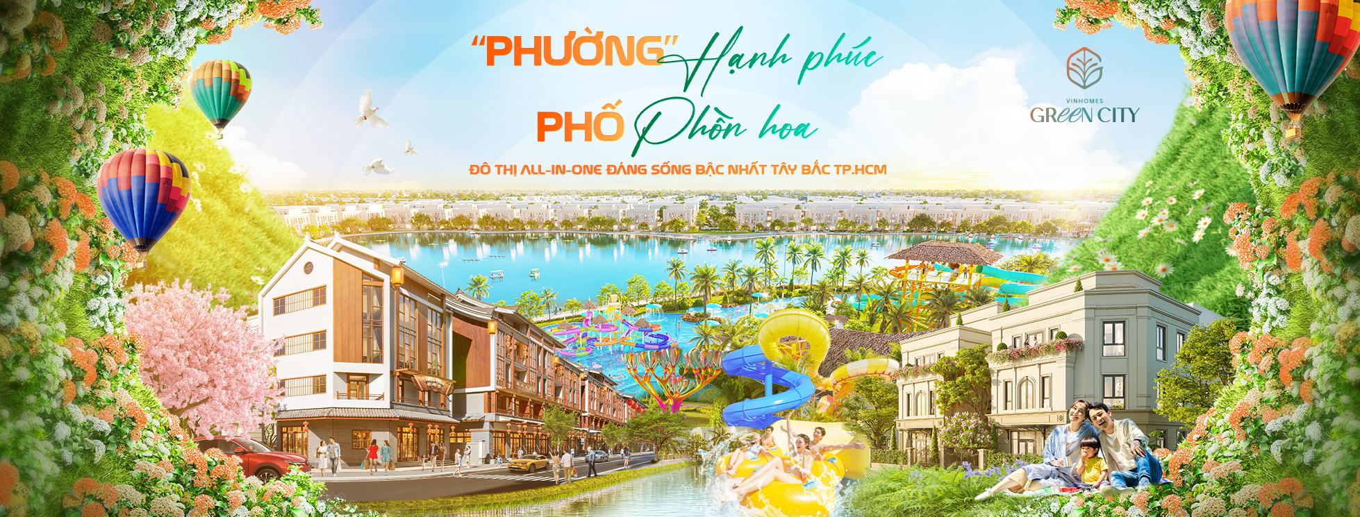 Phối cảnh Vinhomes Green City
