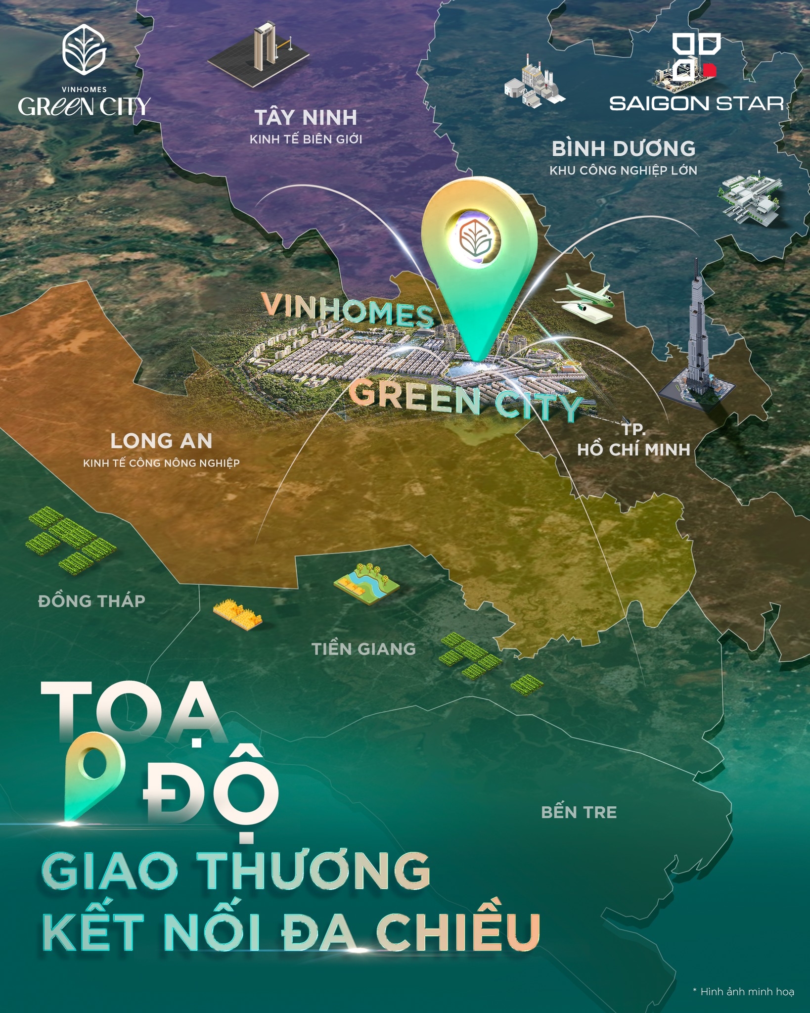 Tọa độ Vinhomes Green City