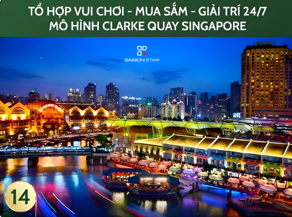 Tổ hợp Vui Chơi - Mua Sắm - Giải Trí 24/7